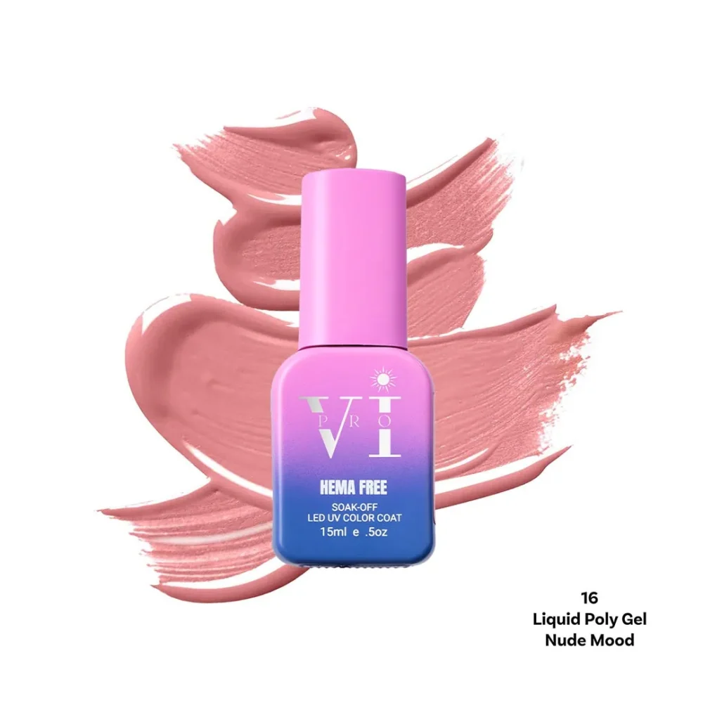 16 liquid poly gel NUDE MOOD