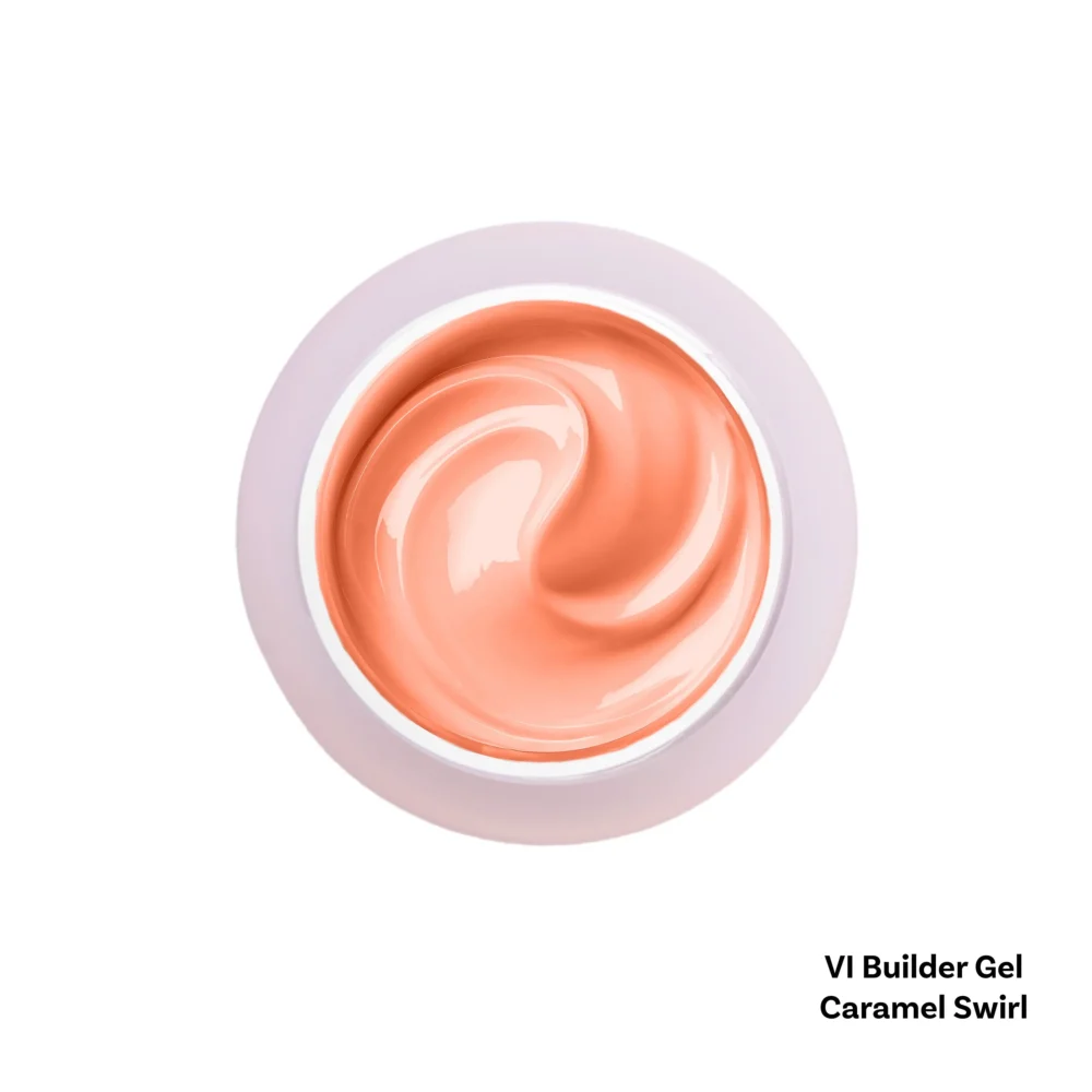 BUILDER GEL VI cream couture CARAMEL SWIRL