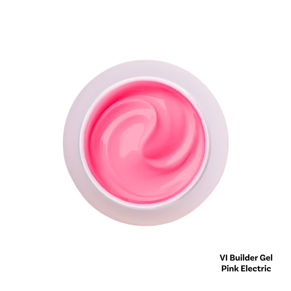 BUILDER GEL VI cream couture PINK ELECTRIC