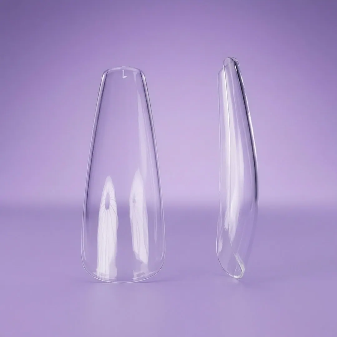 SOFT GEL TIPS 500ΤΜΧ LONG COFFIN
