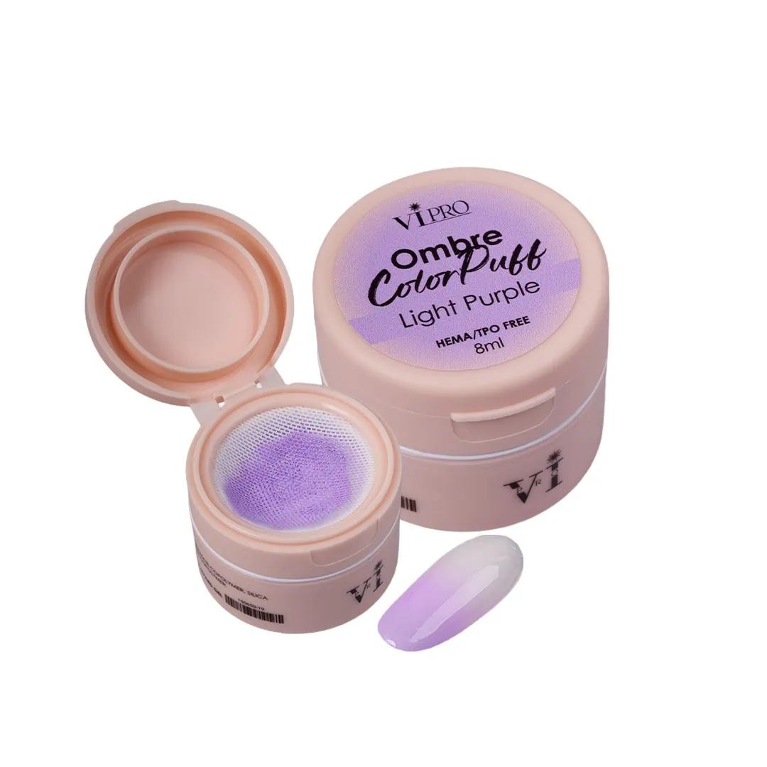 OMBRE COLOR PUFF LIGHT PURPLE