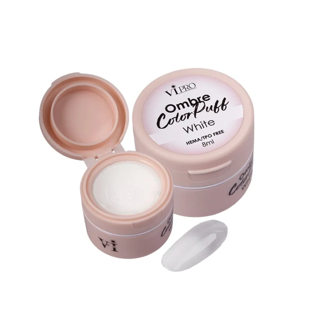 OMBRE COLOR PUFF WHITE