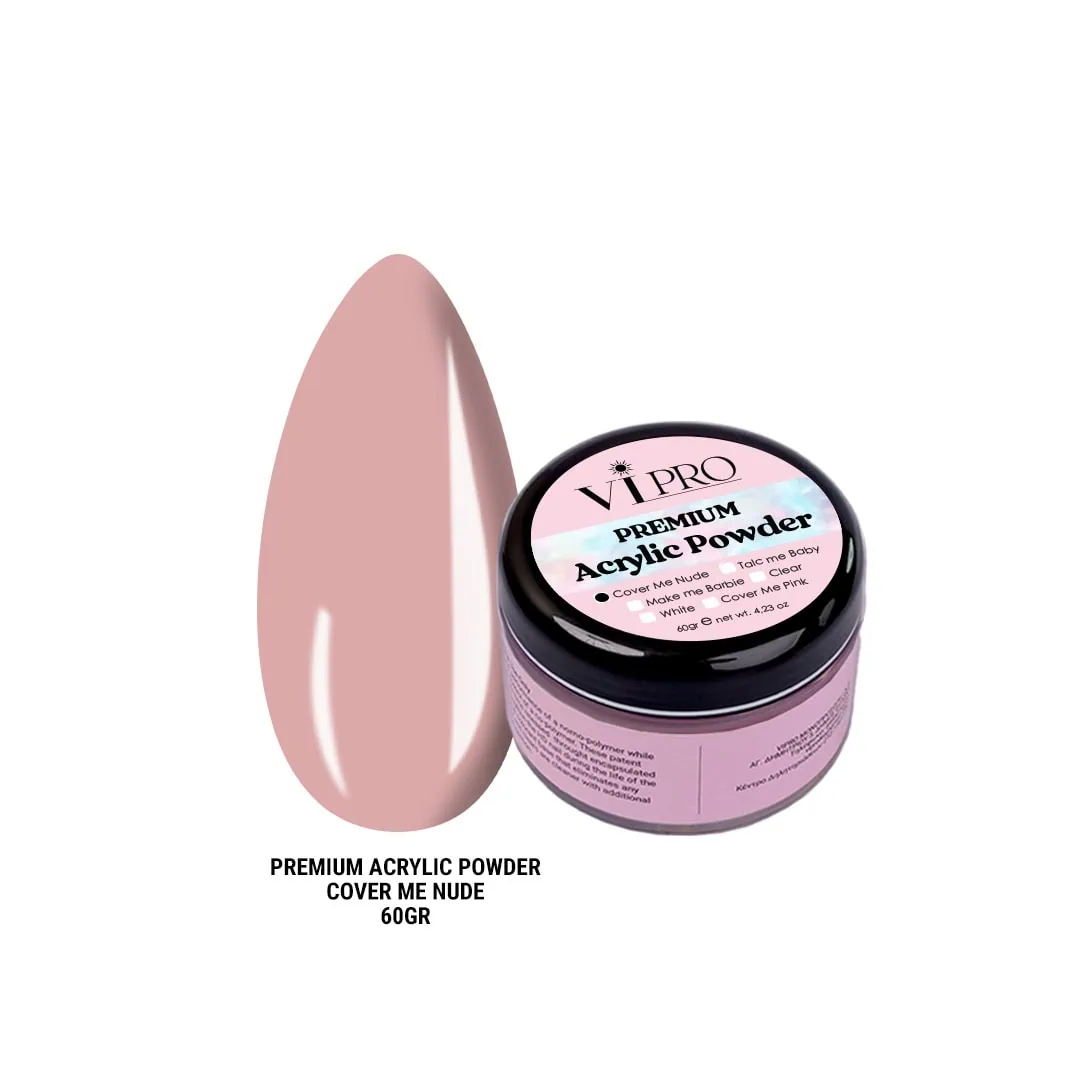 ΑΚΡΥΛΙΚΗ ΣΚΟΝΗ VI PRO COVER ME NUDE 60GR ΑΚΡΥΛΙΚΗ ΣΚΟΝΗ VI PRO COVER ME NUDE 60GR